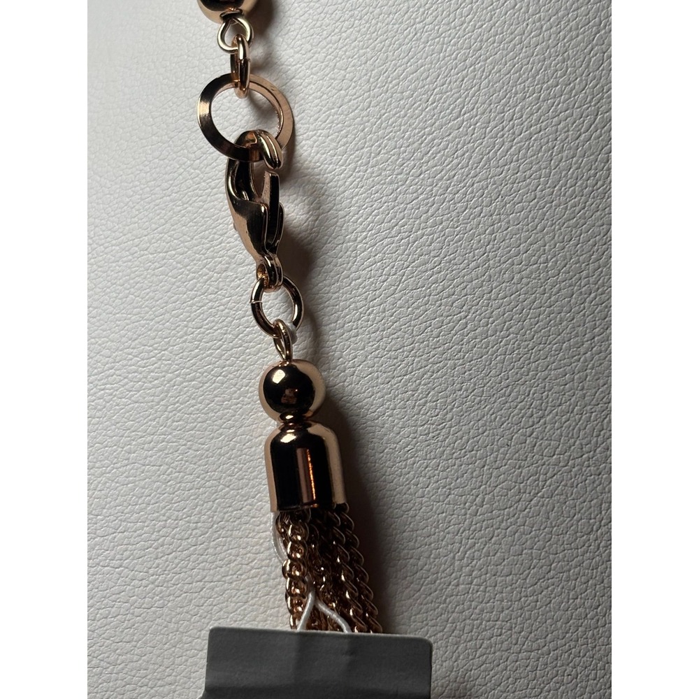 #15. Rose gold-tone multi-strand chain Necklace - Picture 7 of 7